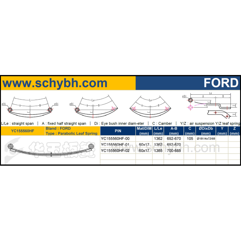 FORD YC155560HF