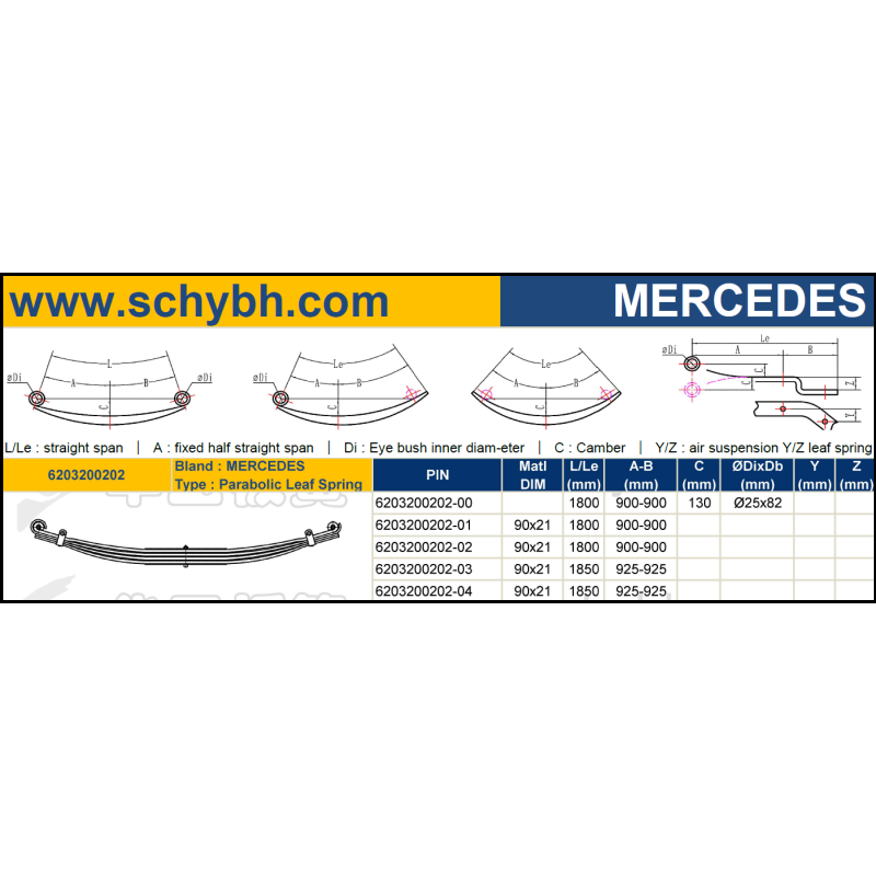 MERCEDES 6203200202