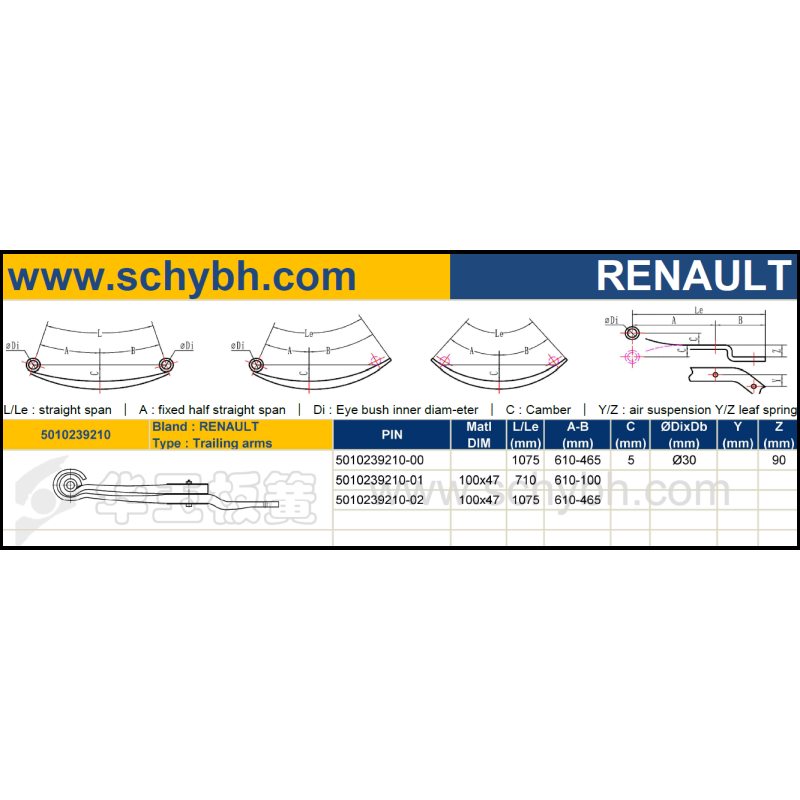 RENAULT 5010239210