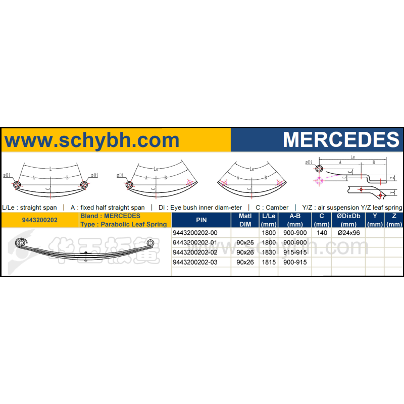 MERCEDES 9443200202