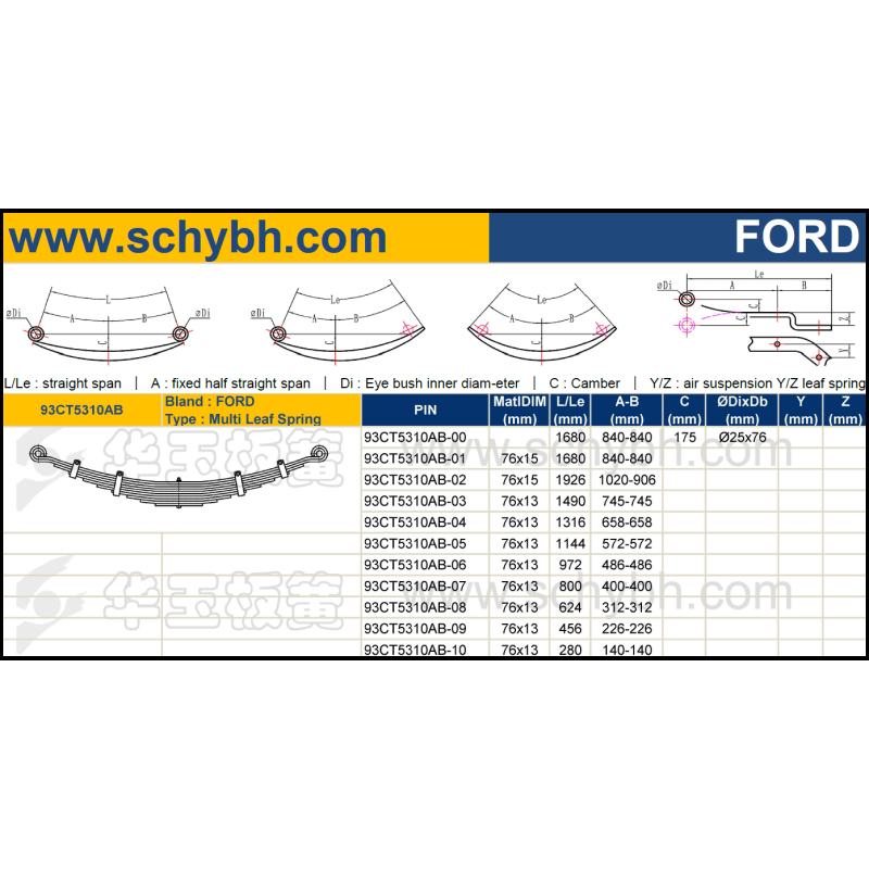 FORD 93CT5310AB