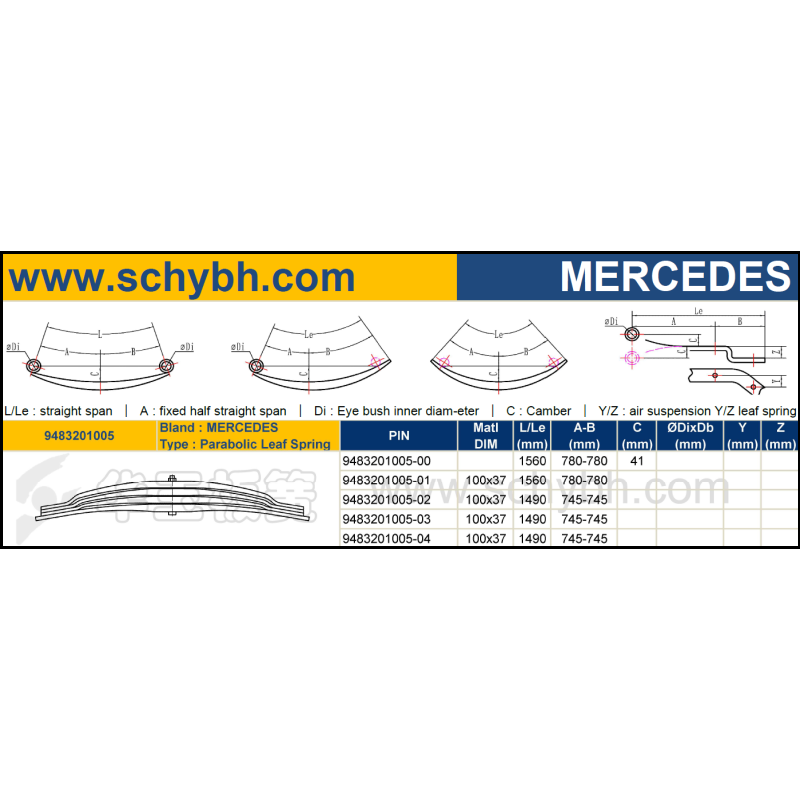 MERCEDES 9483201005