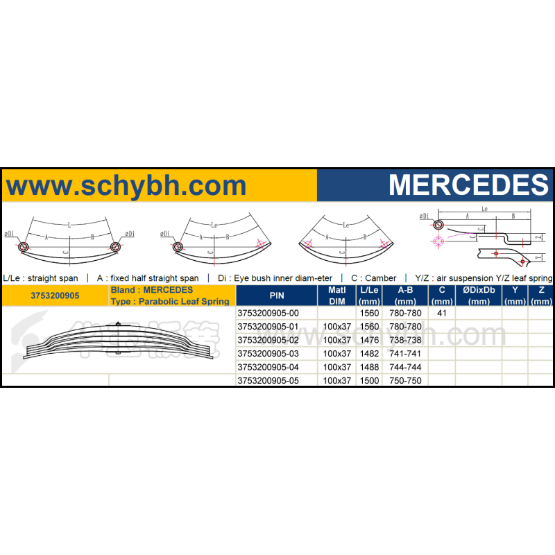 MERCEDES 3753200905