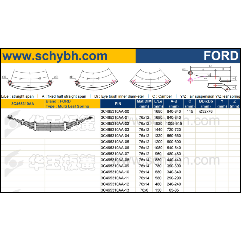 FORD 3C465310AA