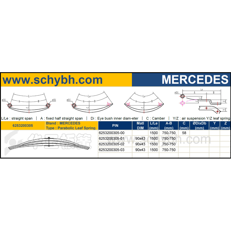 MERCEDES 6253200305