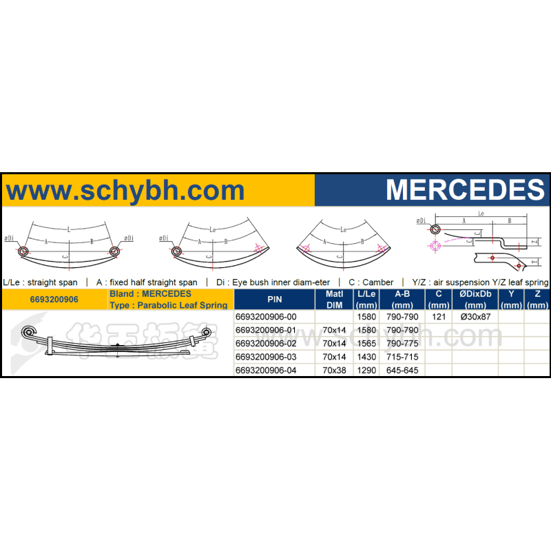 MERCEDES 6693200906