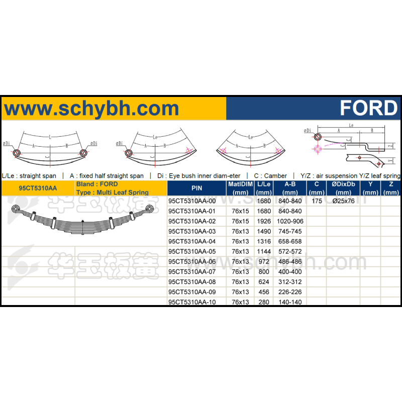 FORD 95CT5310AA