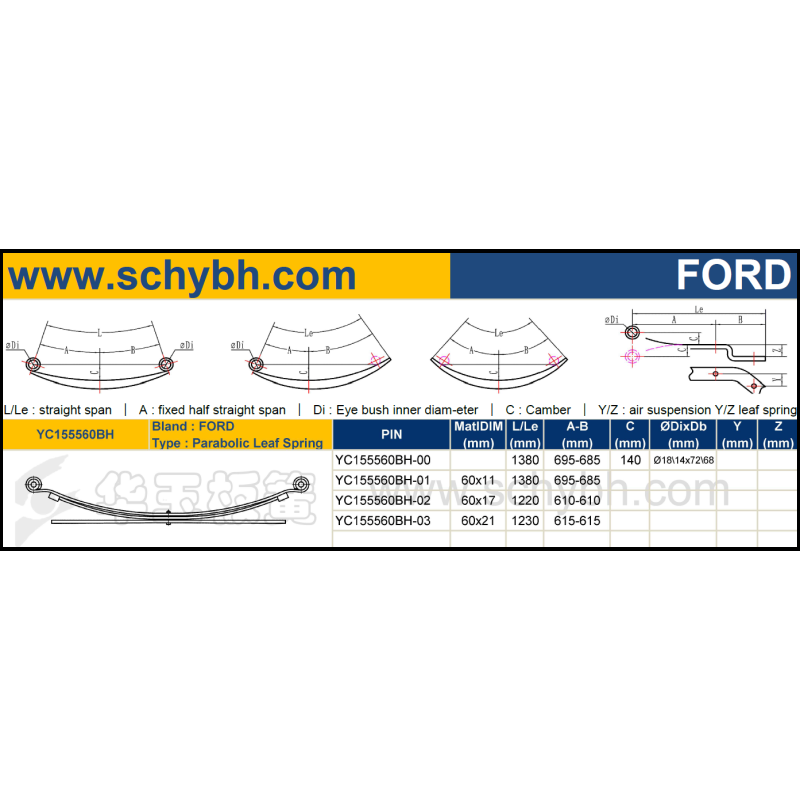 FORD YC155560BH