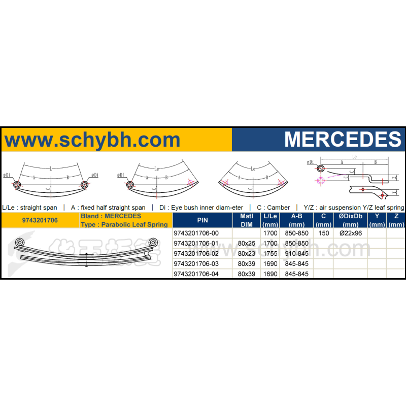 MERCEDES 9743201706