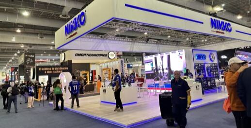 Sichuan Huayu vehicle leaf spring Co., LTD. participated in the Mexico Auto Parts Exhibition in July