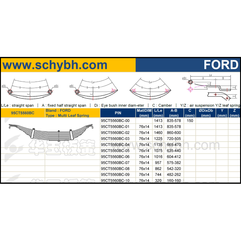 FORD 95CT5560BC