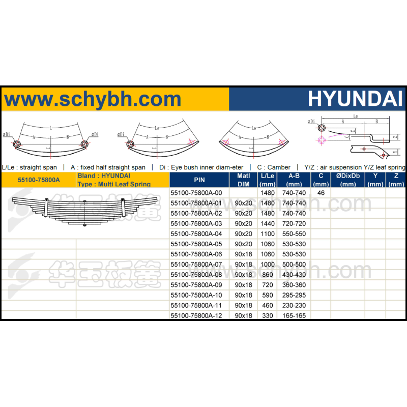 Hyundai 55100-75800A