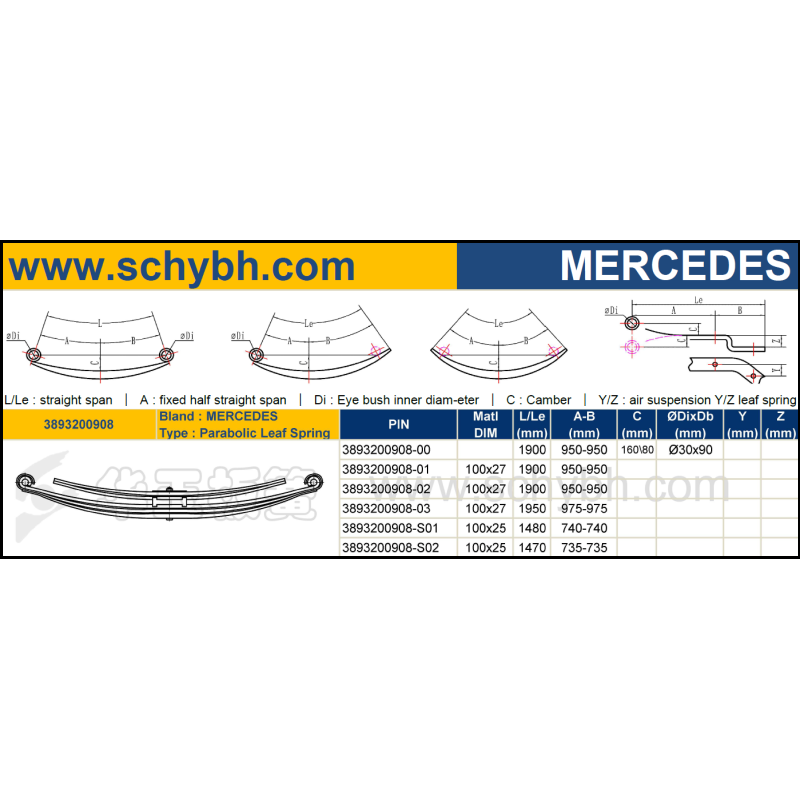 MERCEDES 3893200908