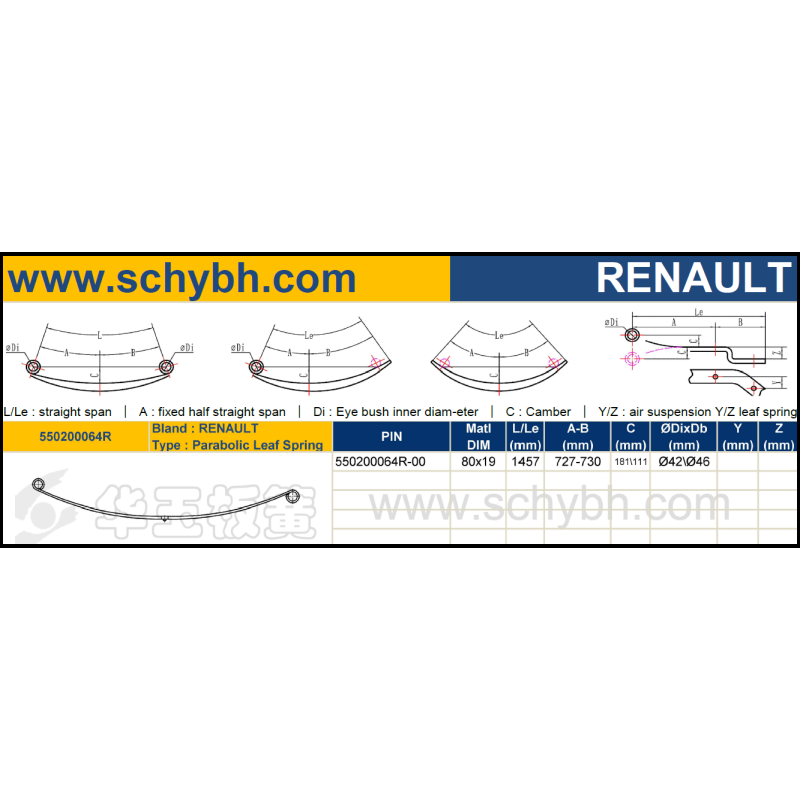 RENAULT 550200064R