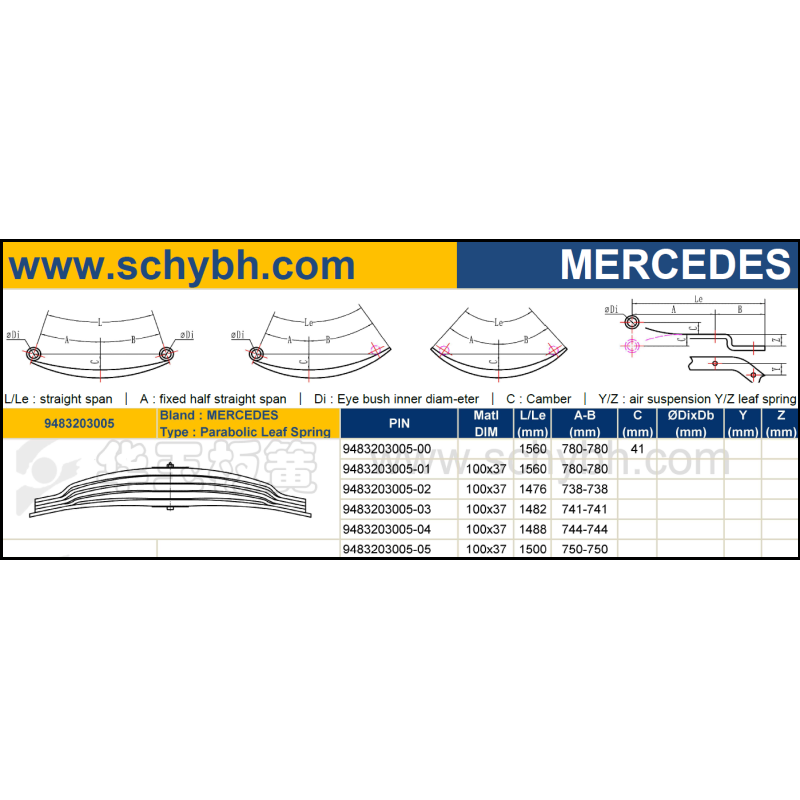 MERCEDES 9483203005