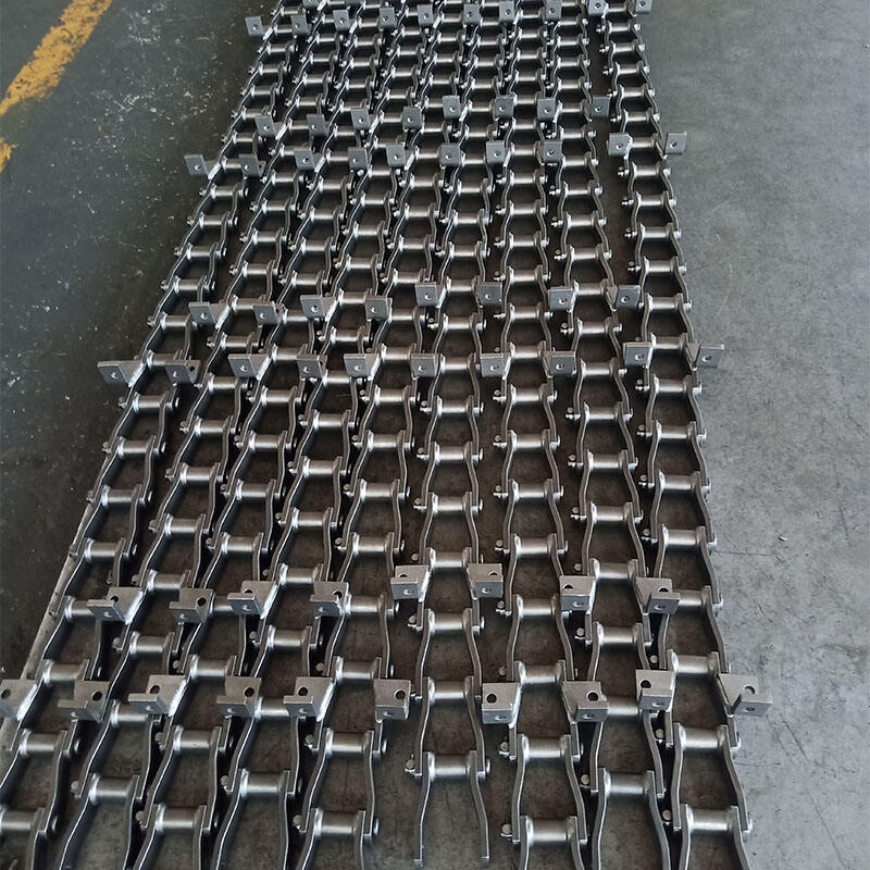 WH124 Welded Mill Chain Narrow Series Welded Chain With Attachment