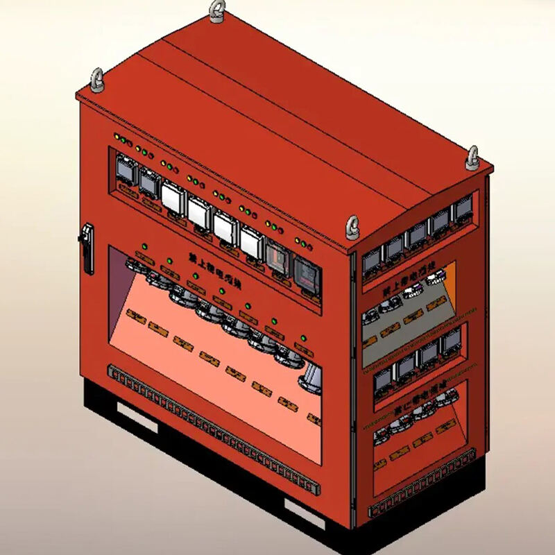 Temporary power distribution box outdoor power distribution box