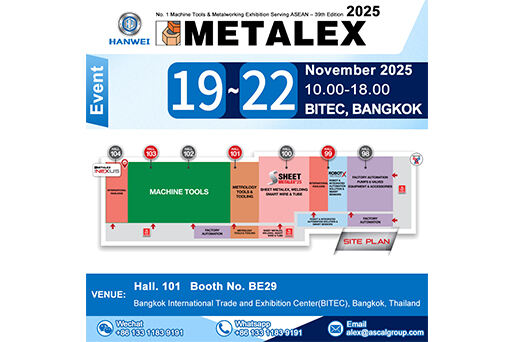 Công ty TNHH Thương mại Nhôm Hanwei Thượng Hải sẽ giới thiệu các giải pháp thương mại nhôm tại METALEX 2025 Bangkok