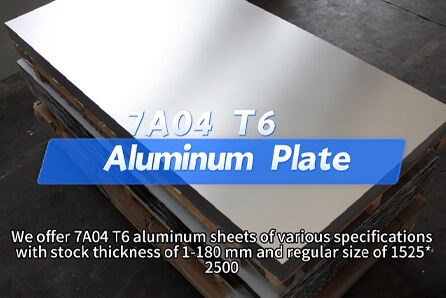 płytka aluminiowa 7A04 T6