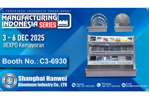 شركة شنغهاي هانوي لصناعة الألمنيوم المحدودة تعرض حلول الألمنيوم المتميزة في معرض Manufacturing Indonesia Series 2025
