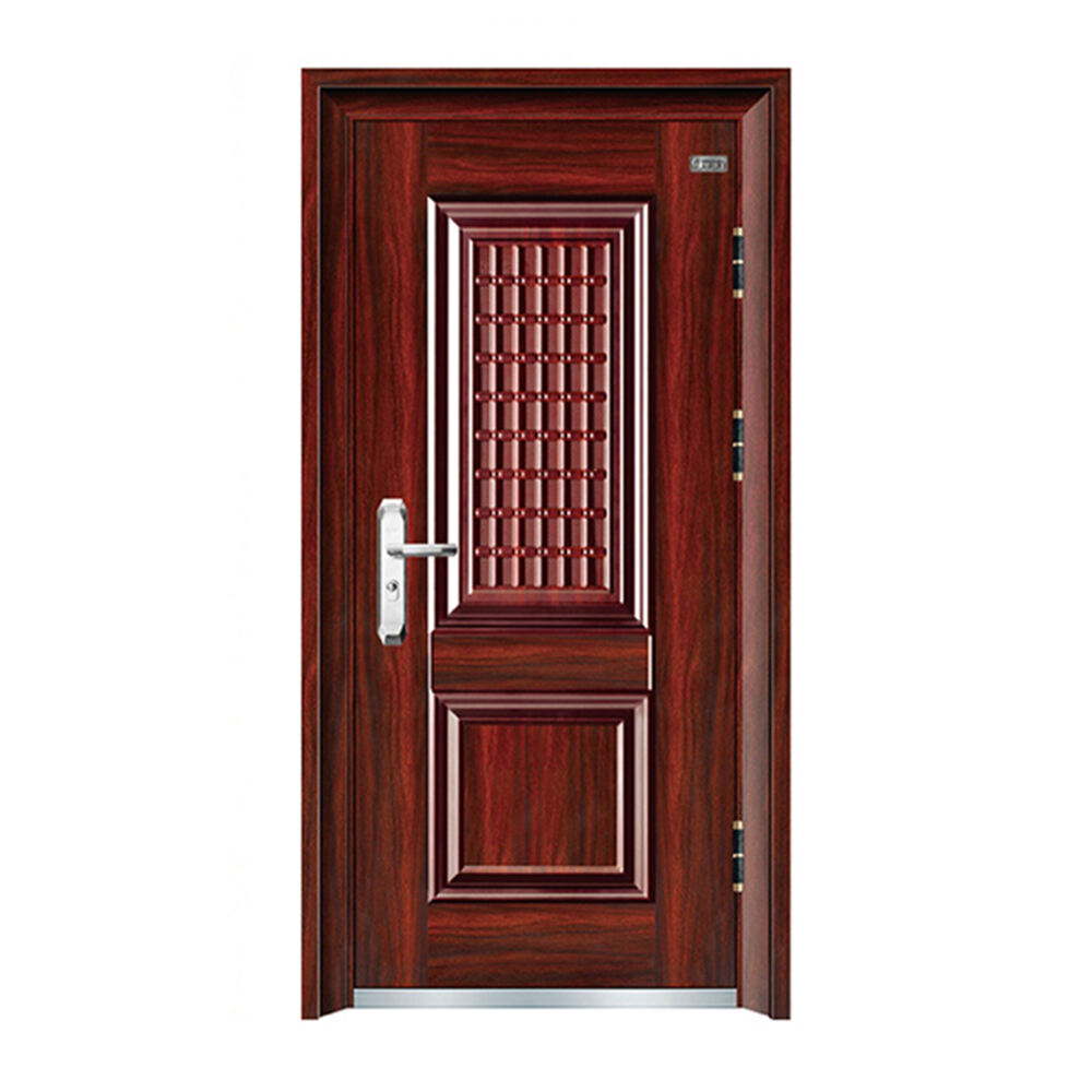 2 Panel Design Single Steel Interior Security Door