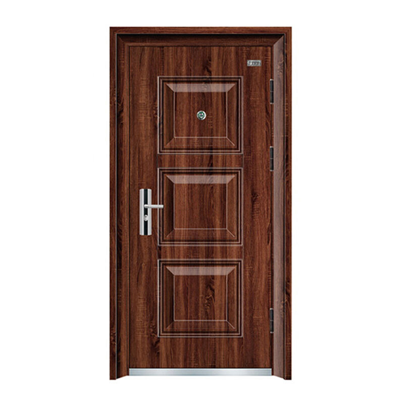 3 PANEL Single Steel Residential Security Door 