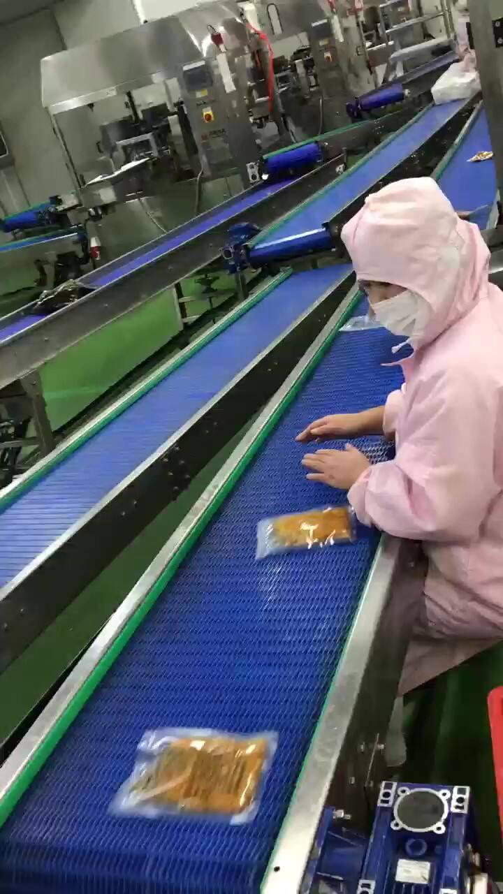 Sistem Sabuk Penggerak Modular Makanan Klasik Garde Biru Plastik Chian Plate Desain Higienis Integrasi Garis Optimal Mesin, Sabuk Penggerak PP Tahan Panas untuk Pabrik Makanan Cepat Saji Detektor Logam Timbangan Printer Baja Tahan Karat 304 untuk Penggunaan Pabrik Minuman