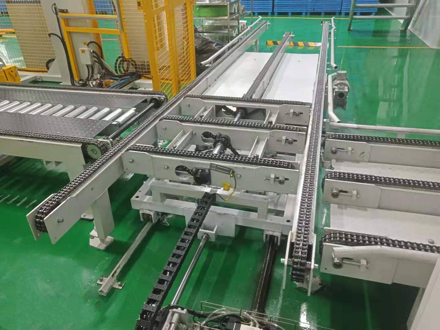 Konveyor Rantai Jaringan Untuk Garis Produksi Pembuatan Kaleng,Konveyor Rantai Jaringan Untuk Garis Pembuatan Kaleng Logam,Automatic Can Making Line Network Chain Conveyor,Garis Pembuatan Kaleng Tank Road Machine,Konveyor Jalan Rantai Transfer Kaleng Baoli China