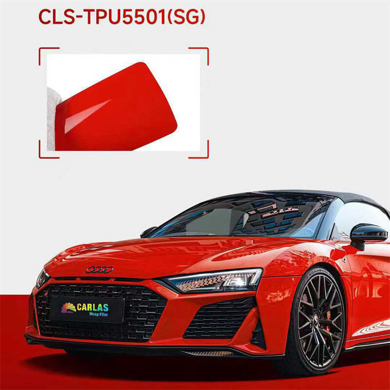 Vinyle automobile PPF en TPU couleur noir piano cristal – autoréparateur à haute brillance | Garantie de 5 à 7 ans