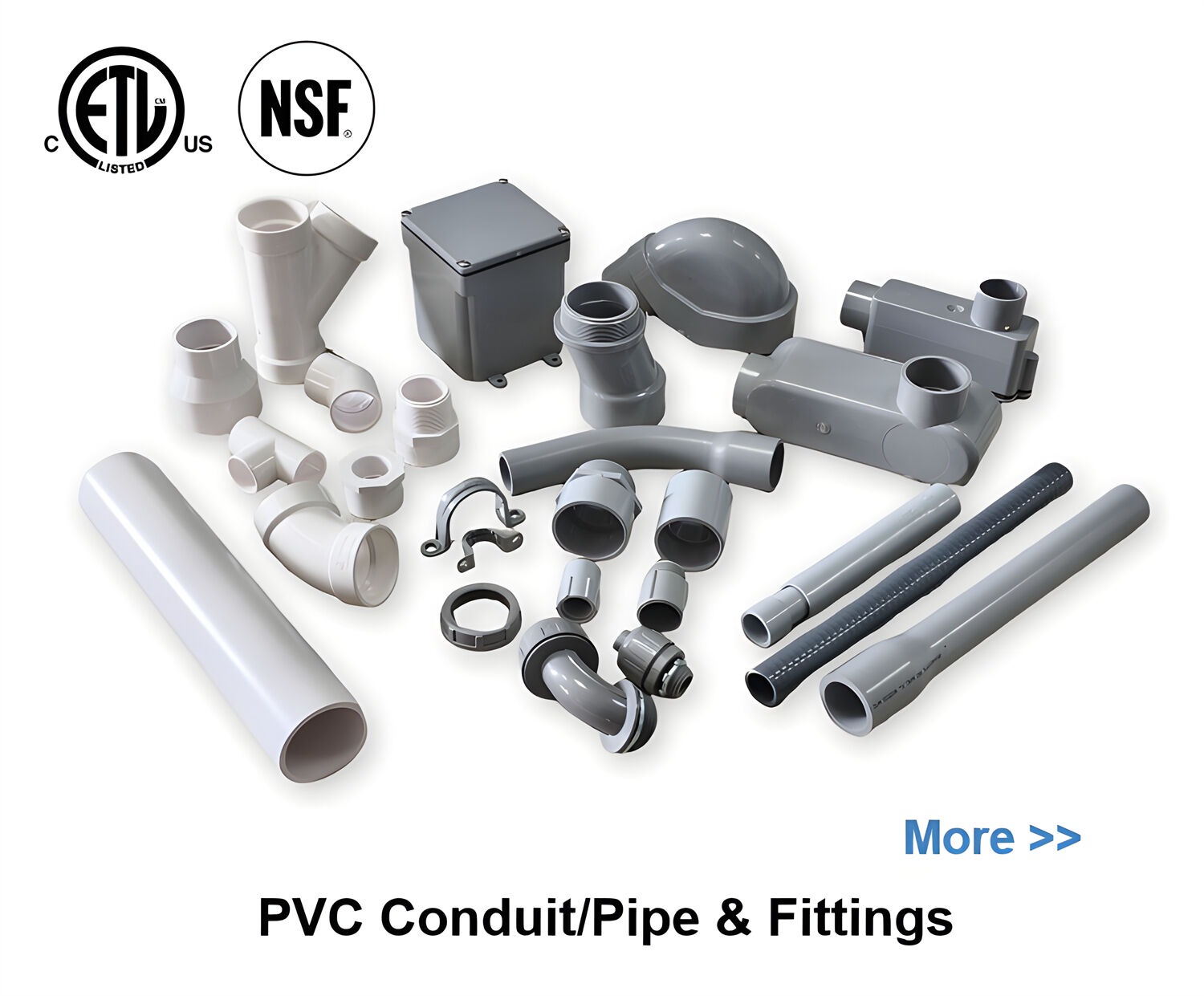 PVC Conduit/Pipe & Fittings