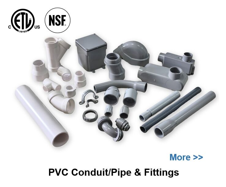PVC Conduit/Pipe & Fittings