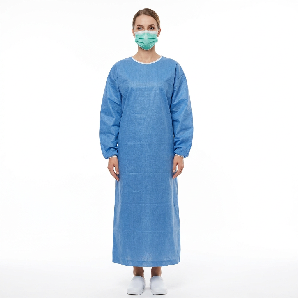Super soft SMS surgical gown 