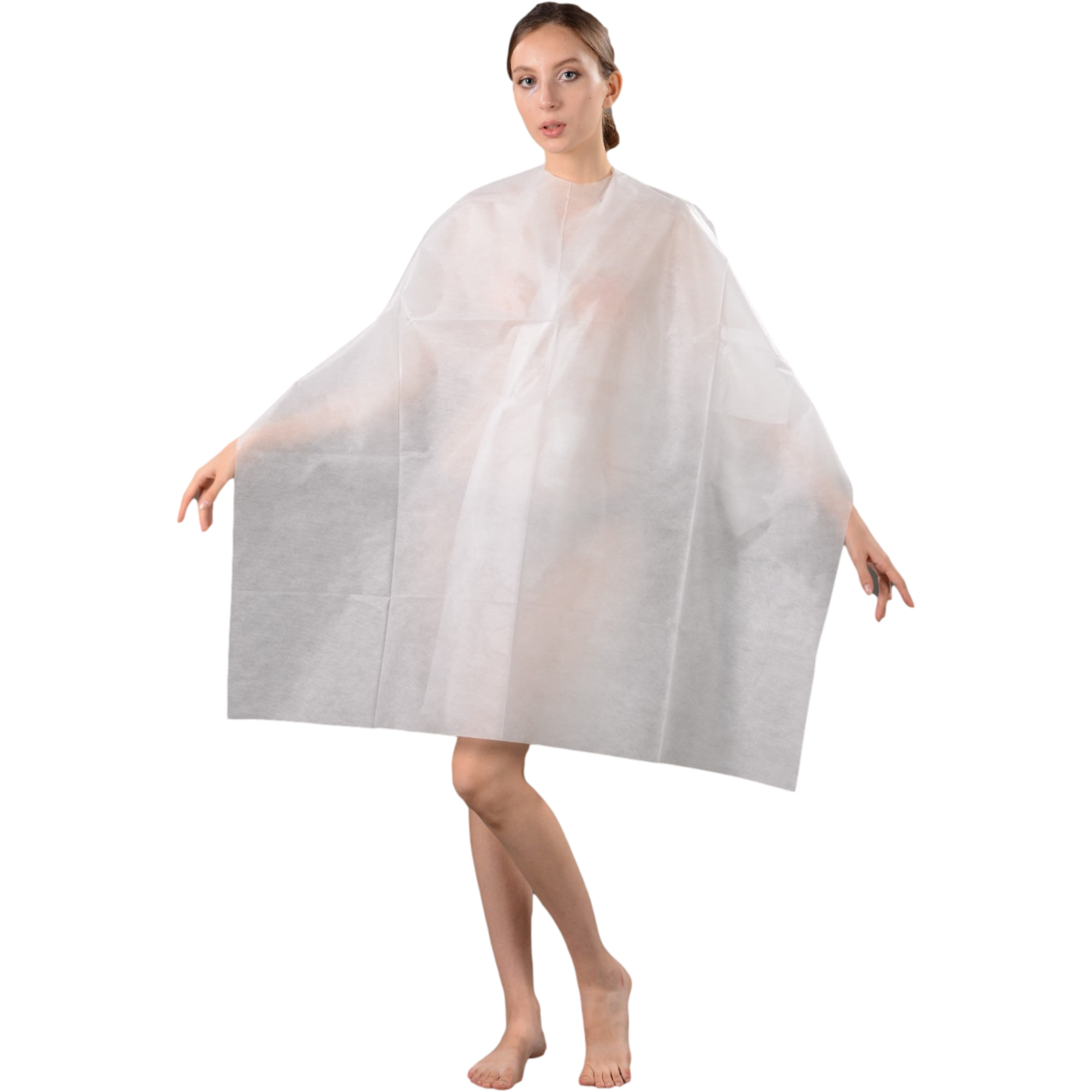 SMS hair cutting cape