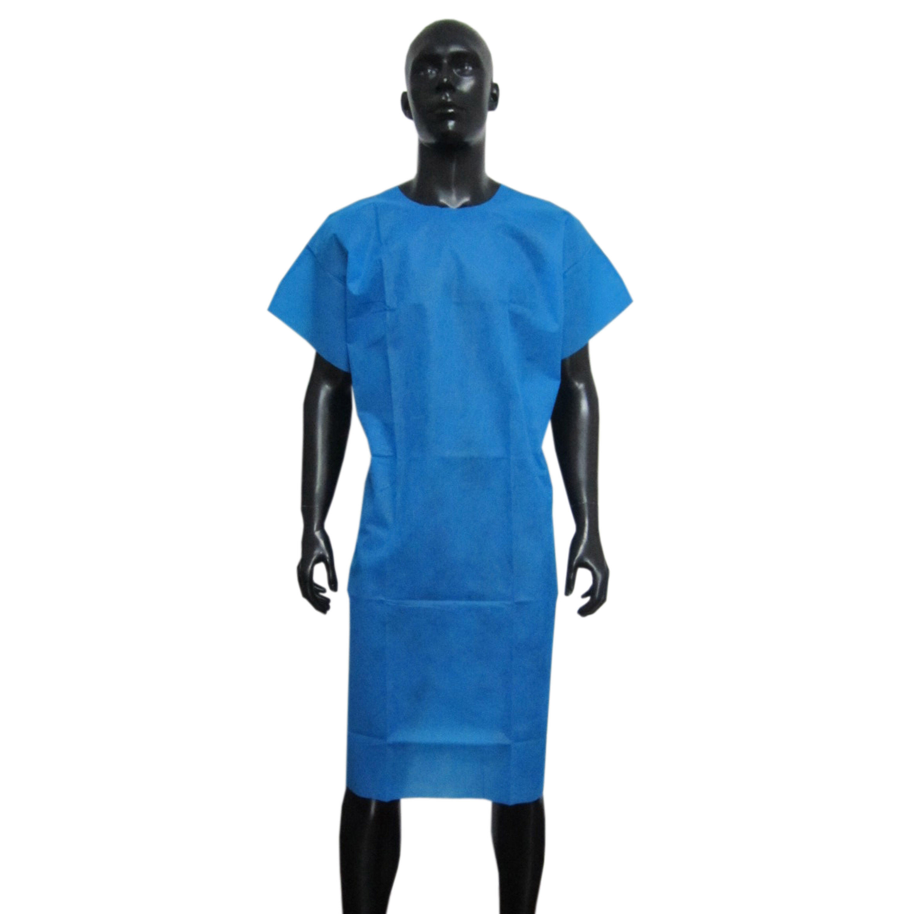 SMS patient gown without sleeves