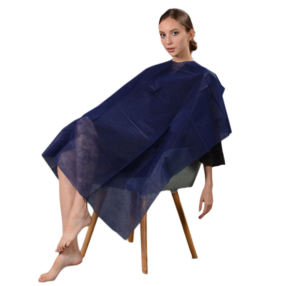 Disposable barber hairdressing cape 