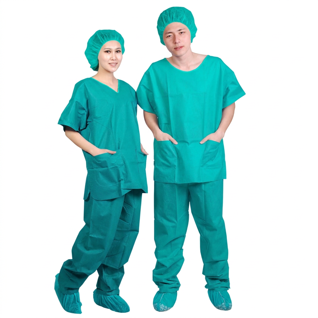 Disposable SMS pajamas 