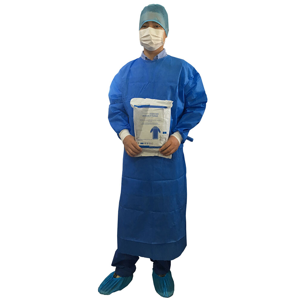 Three anti disposable surgical gown 