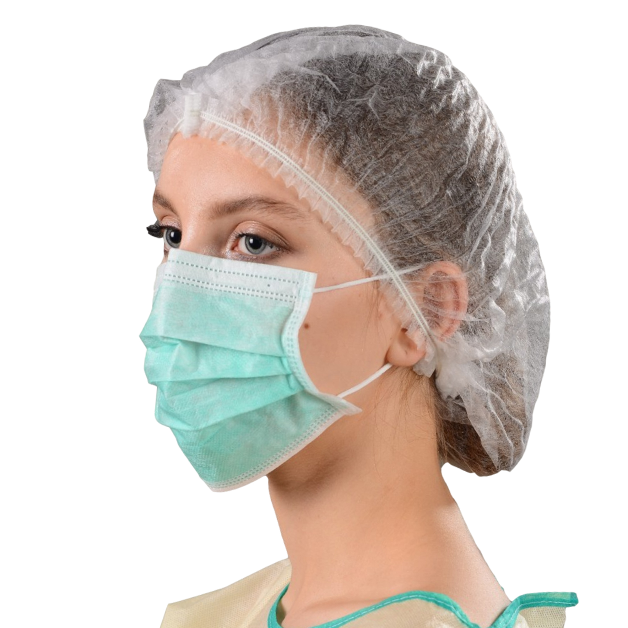 Medical face mask with earloop 