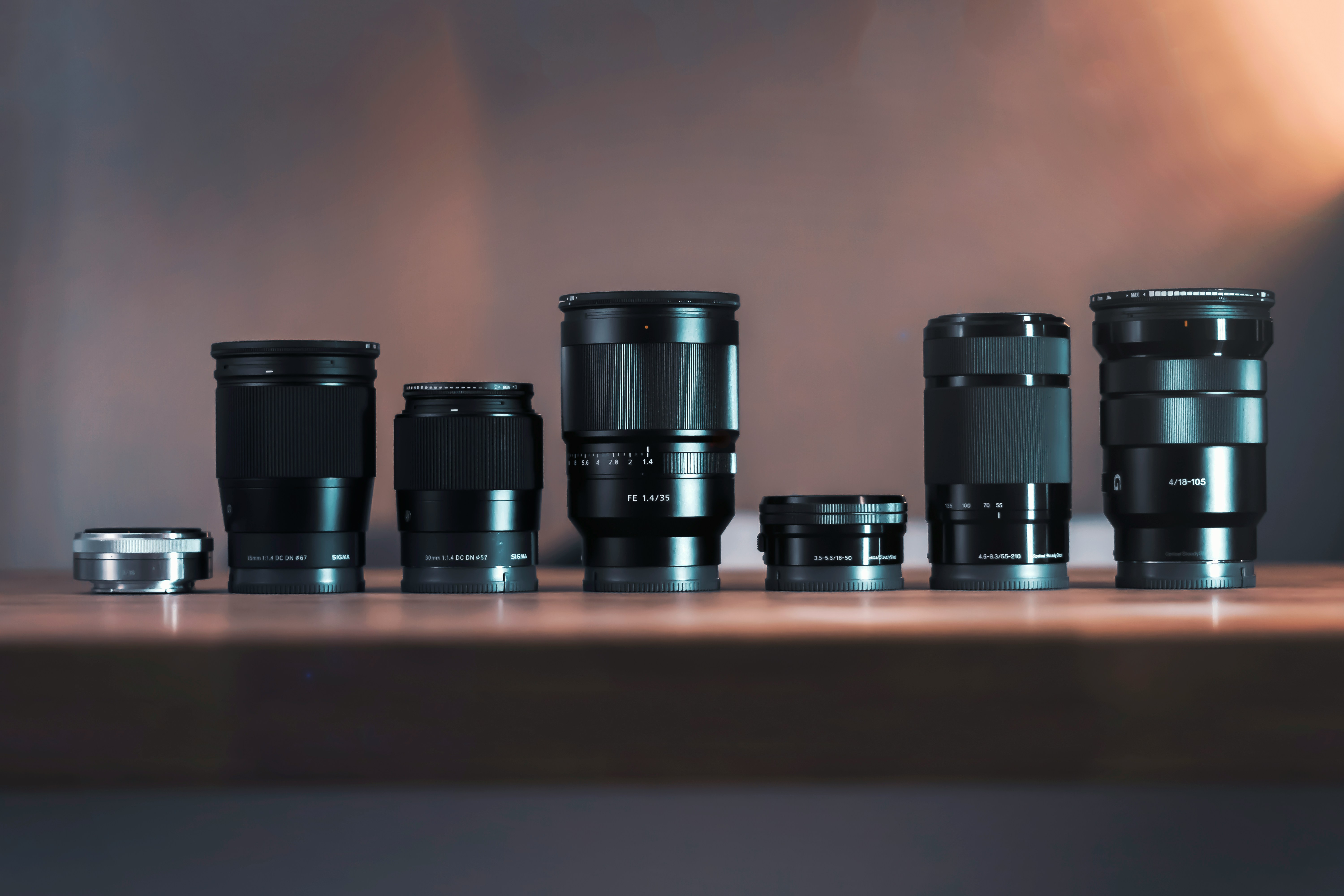 The World of Photography: The Six Major Types of Lenses