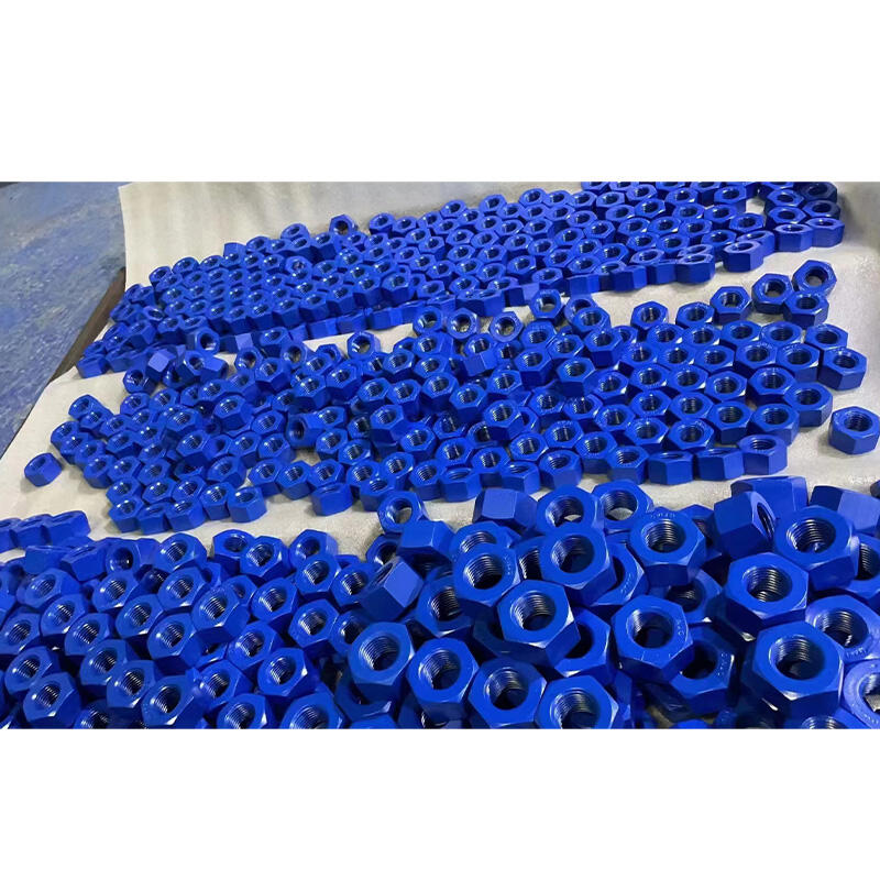 Teflon coating steel nuts