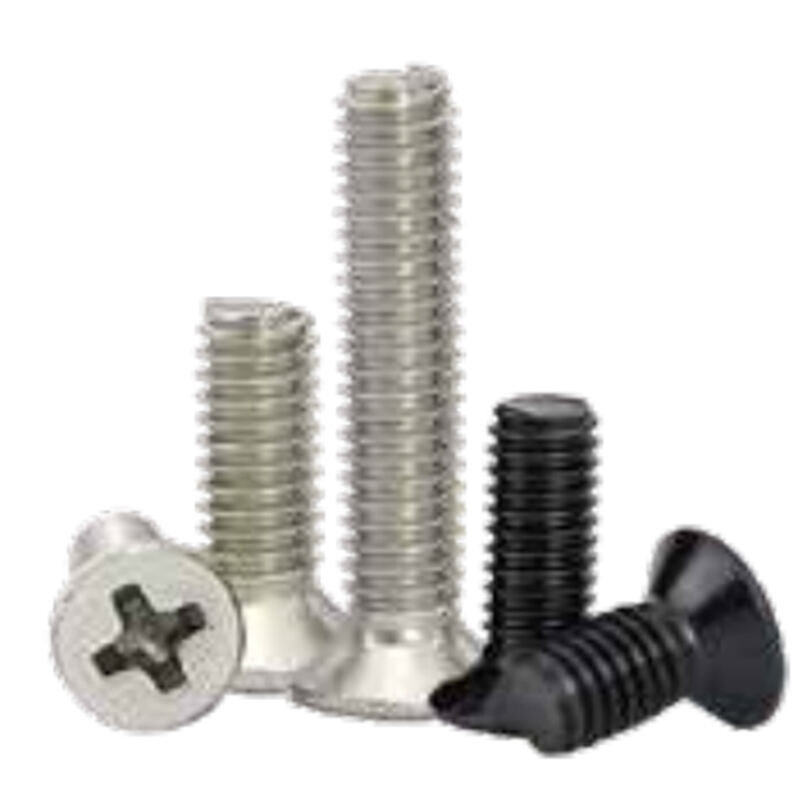 Phillips cross shaped head bolt