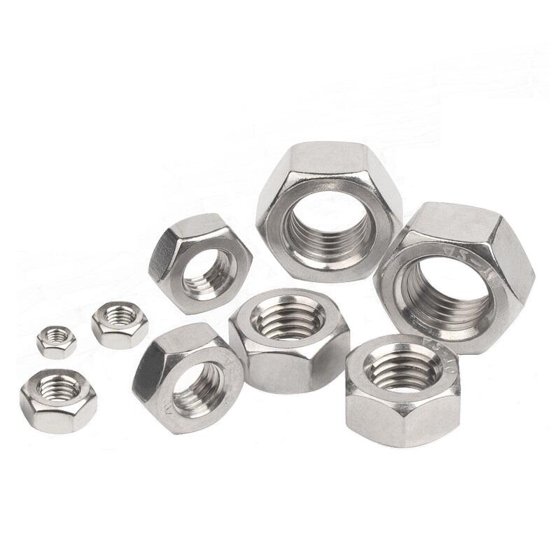 High quality stainless steel hex nuts