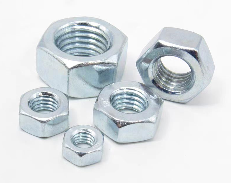 DIN934 nut SSS304 SS316 or zinc