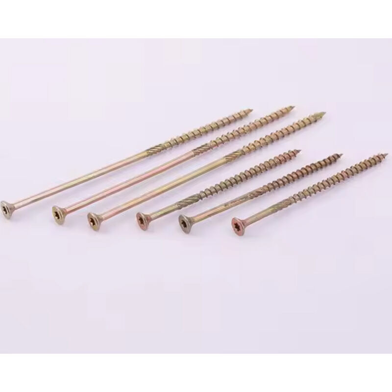 Zinc wood screw