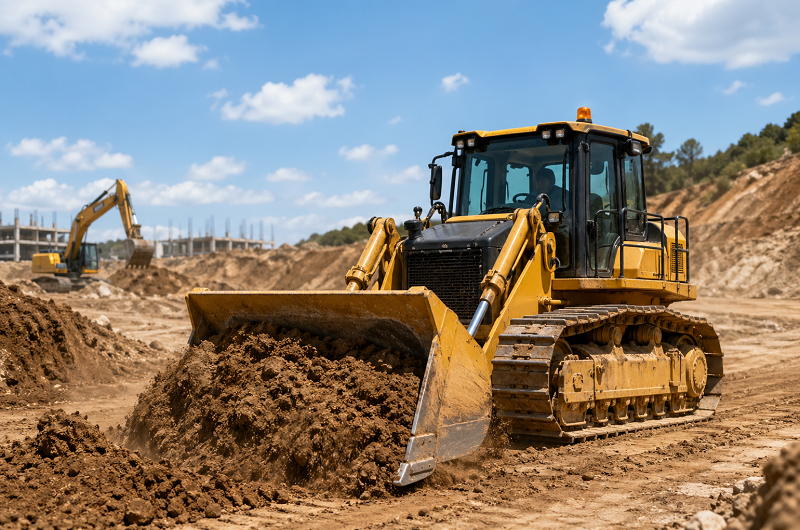 Хэрхэн булдозер-лодер таны сайтад бэлтгэл ажлыг хурдасгаж чадах вэ