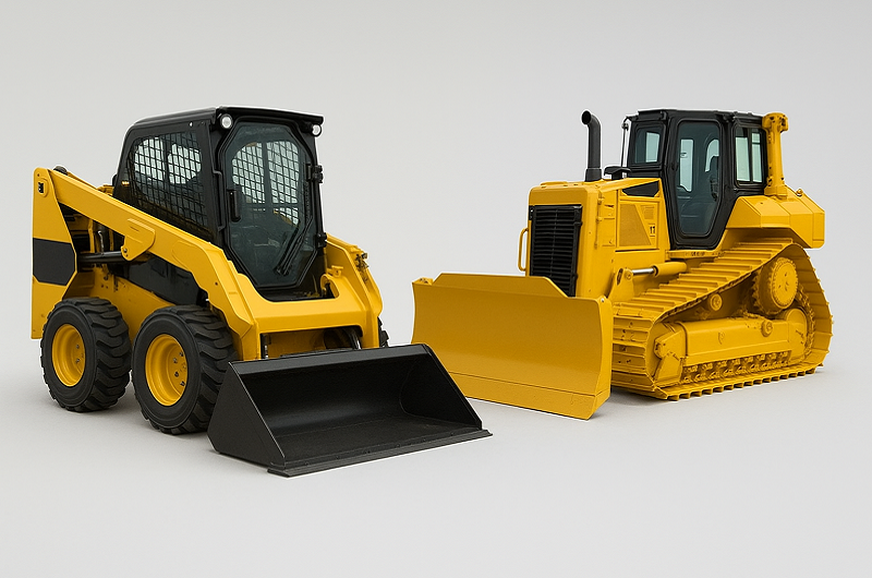 Skid Steer vs Bulldozer: Cost, Efficiency, and Versatility Compared