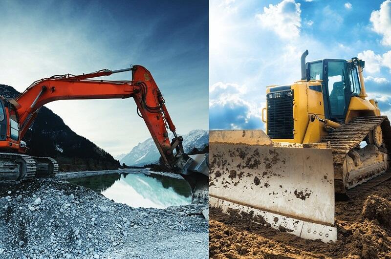 Bulldozer vs Bagger: Ein umfassender Vergleich von Leistung und Effizienz  