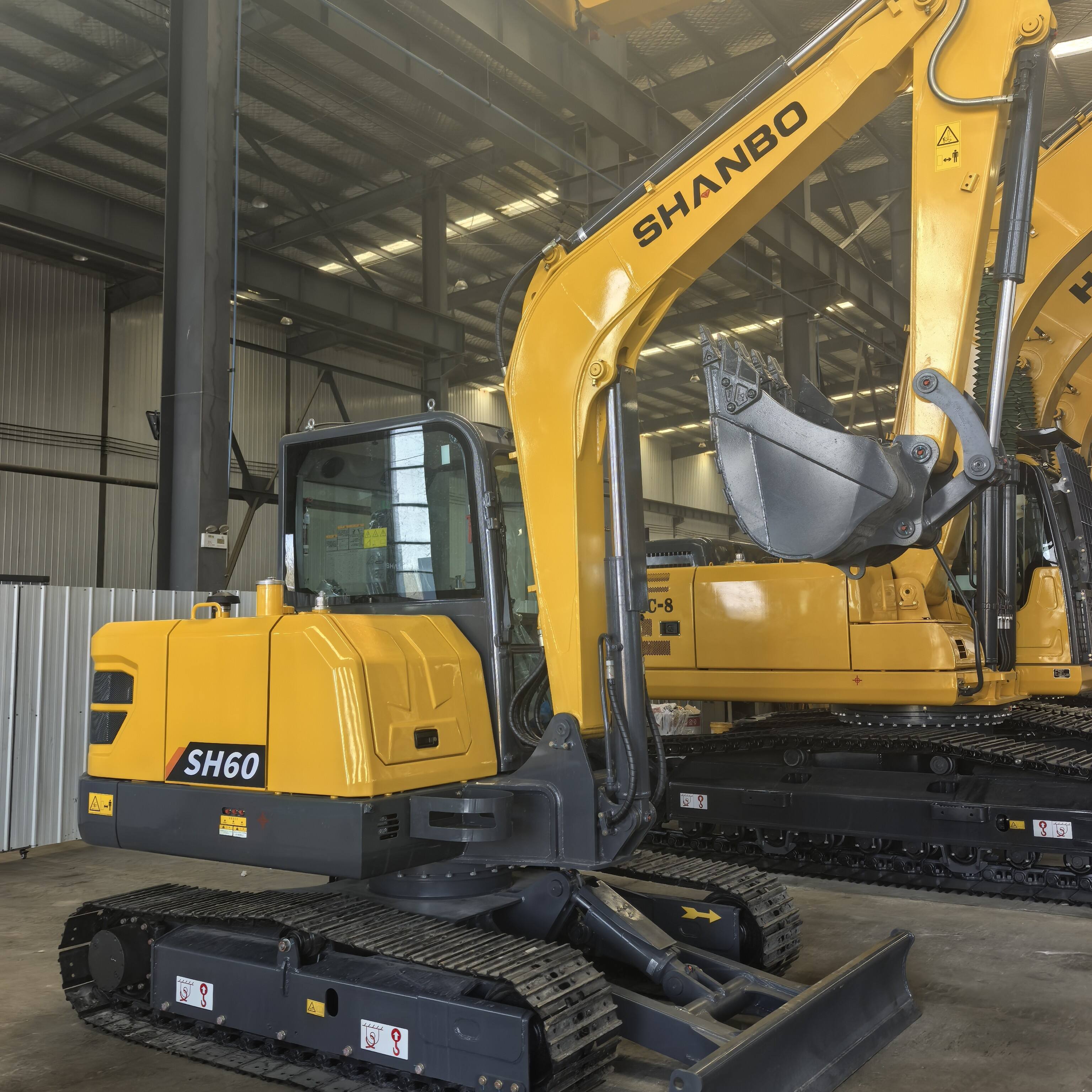 SHANBO 6 tonų: Pasaulinio standarto ekskavatorius visame pasaulyje