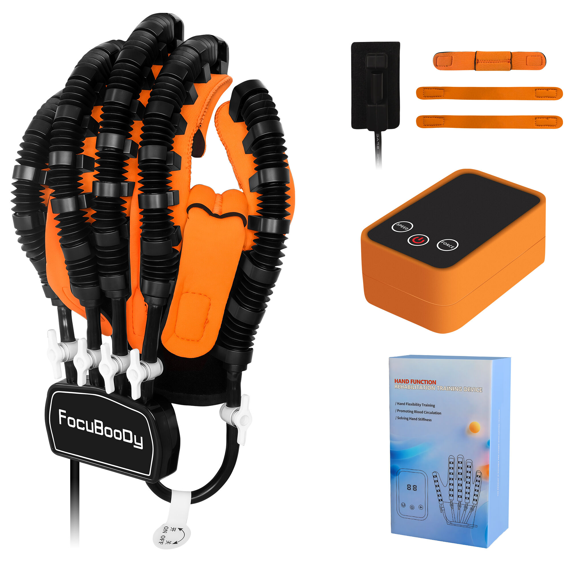 Obnovte si pohyblivost ruky: Rehabilitační rukavice TJ-OM009 pro pacienty po mrtvici a s hemiparézou