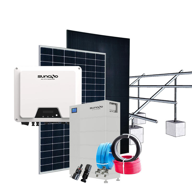 Solarpanelsystem für Privathaushalte, Komplettset, OEM/ODM, netzunabhängiges MPPT-Solarstromsystem